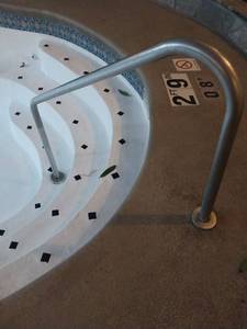 lot 9572 image: 58x29 Swimming Pool Safety Handrail  - Retail $150