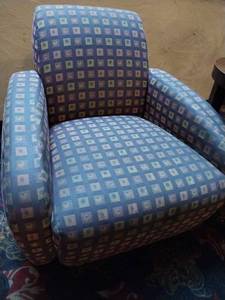 lot 9612 image: Modern Commercial Lounge Set of 2 Chairs  Retail $449