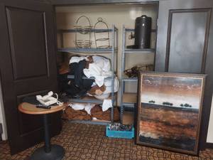 lot 9690 image: Restaurant Storage Room Liquidation Lot  - Retail $450
