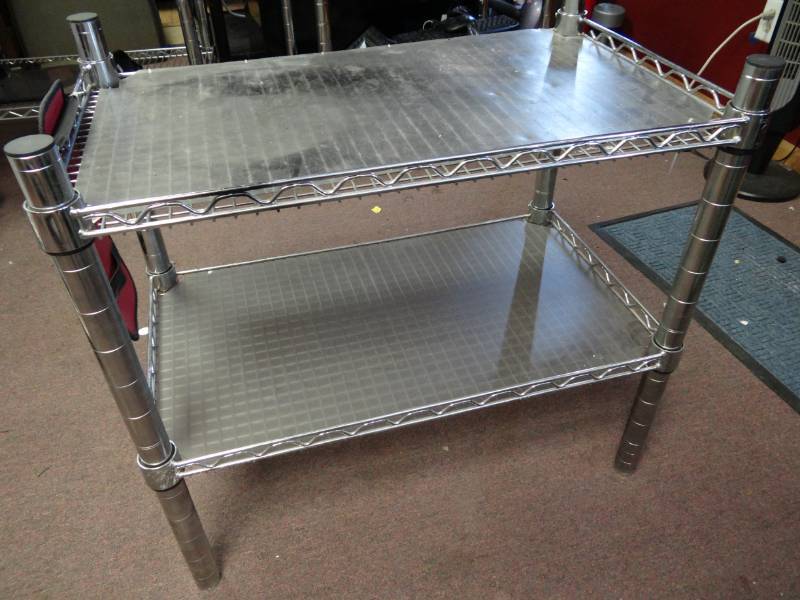 lot 1456 image: 2 Tier Metro Shelf