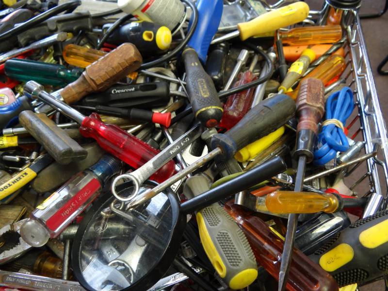 lot 1483 image: Large Lot of Hand Tools and Misc.