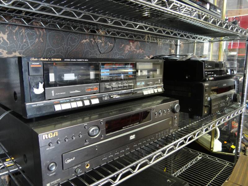lot 7208 image: Fisher, RCA, Panasonic, and Sony Includes Speakers