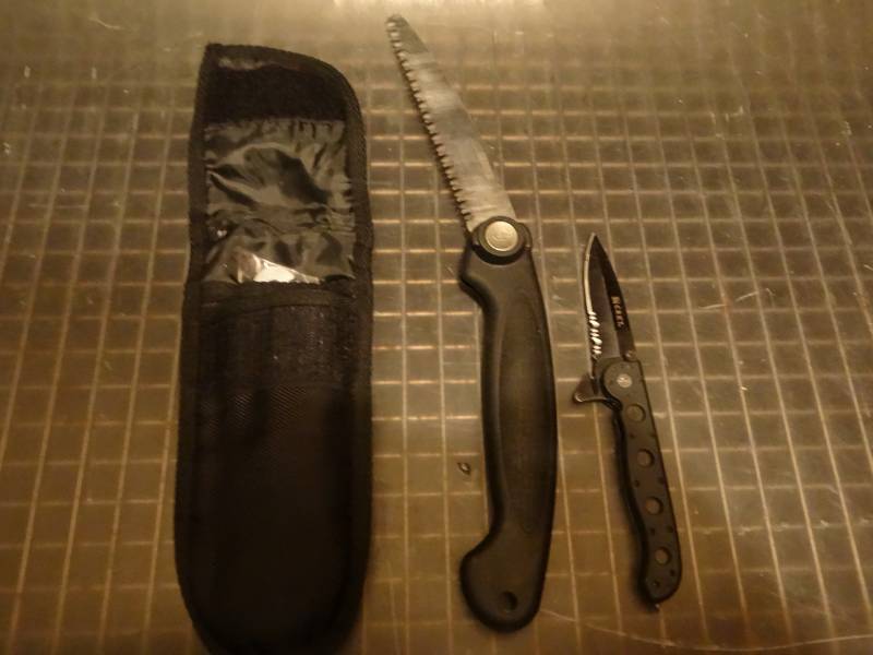lot 7307 image: Gerber Knife and CRKT Knife