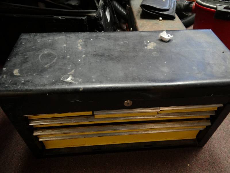 lot 7338 image: Black Toolbox with all Tools Included