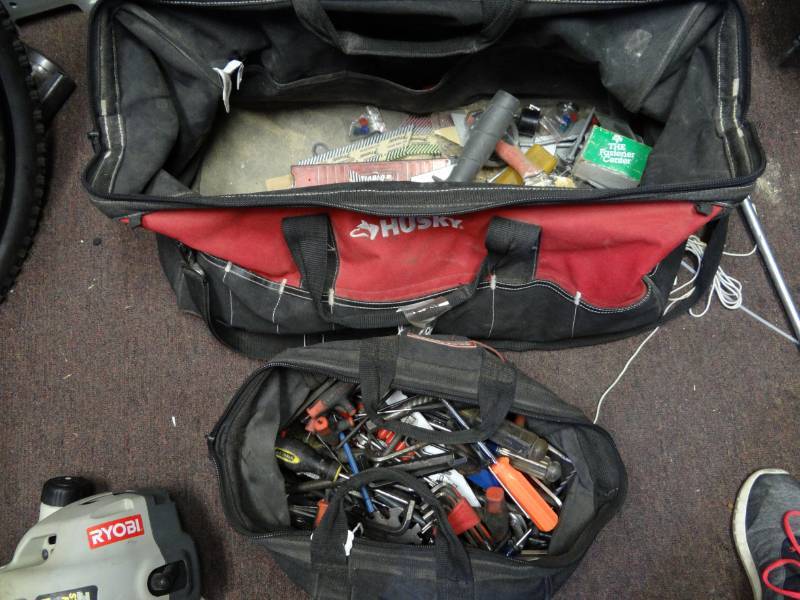 lot 7344 image: Husky Tool Bag, Includes All Tools In Bag