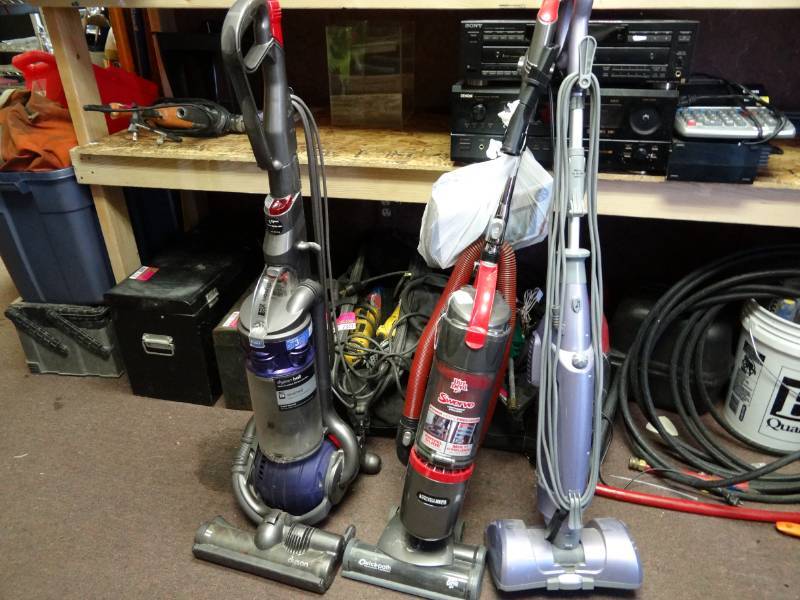 lot 7350 image: Shark, Dyson, and Dirt Devil