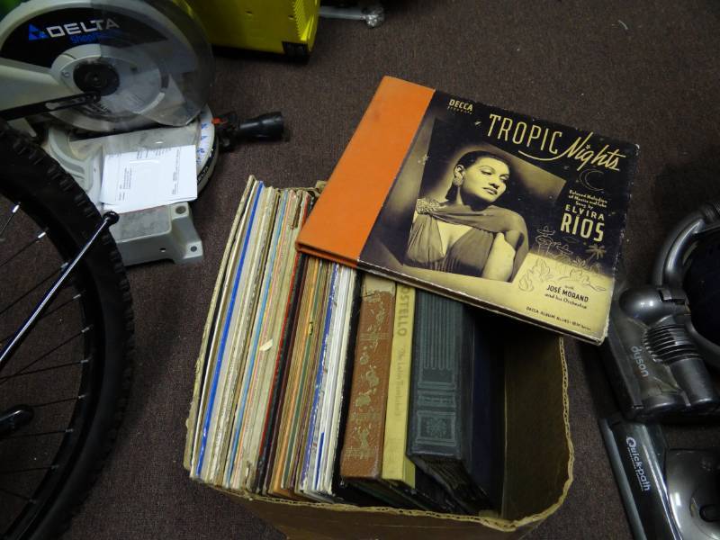 lot 7357 image: Box of Records Approx. 40 Singles and 4 Sets