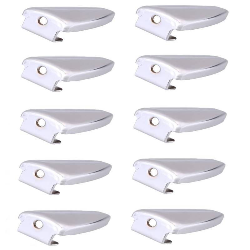 lot 31812 image: Bass Drum Claw Hook 10pcs Iron Triangle Shape Drum Claw Hook for Bass Drum Parts Accessories Silver