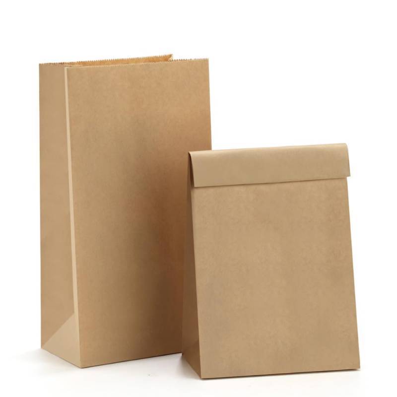 lot 41806 image: BagDream Paper Lunch Bags 4lb 100Pcs Kraft Brown Snack Bags Bulk, for Craft, Lunch, Bread, Sandwich, Candy, Treats, 5x2.95x9.45 Inches Recyclable Brown Small Paper Sacks