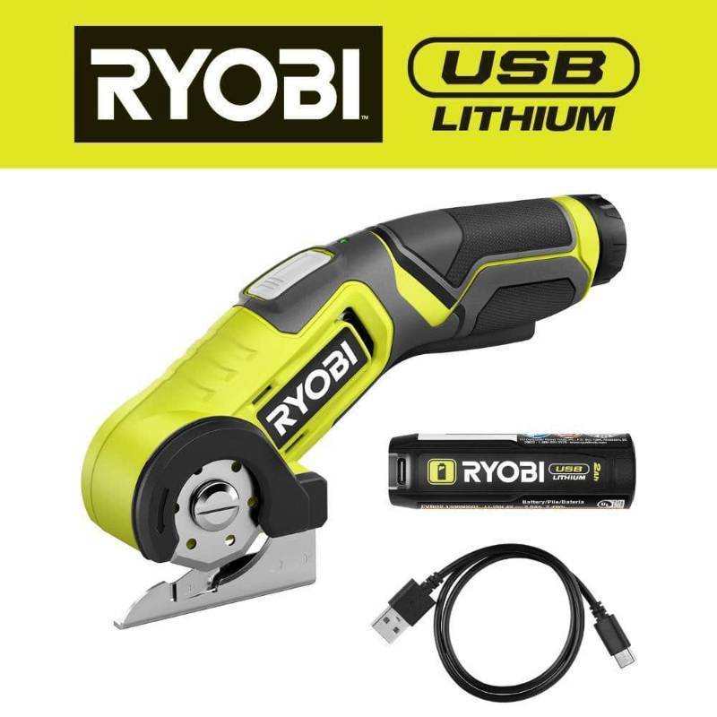 lot 19788 image: Ryobi USB Lithium Power Cutter Kit