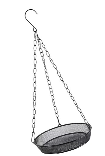 lot 20497 image: Hanging Bird Feeder Basket