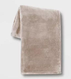 lot 19291 image: Super Soft Blanket Khaki 120cm x 200cm