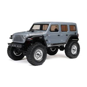 lot 23542 image: Axial RC Truck SCX24 2019 Jeep Wrangler JLU CRC, Gray 124 4WD RTR (Battery and Charger Included), AXI00002V3T3