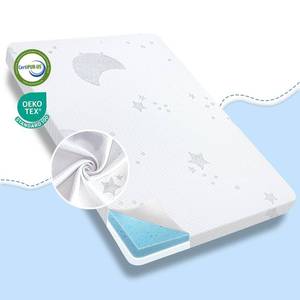 lot 23585 image: QHUCBAEG Pack and Play Mattress, 38X26in Pack N Play Mattresses Pad with Breathable Jacquard Cover, Portable Dual-Sided Soft & Firm Memory Foam Baby Playpen Mattress for Pack n Play