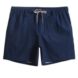 lot 32105 image: Maamgic Mens 5 Inseam Shorts Casual Classic Fit Short Men with Multi-Pocket Mens Workout Shorts Hybrid Quick Dry Shorts Navy Blue Small