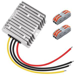 lot 32142 image: EAGWELL DC 8-40V to 12V Converter 6A 72W Step Down Converter Voltage Reducer IP68 Waterproof Transformer for Golf Cart Truck Boat Vehicle