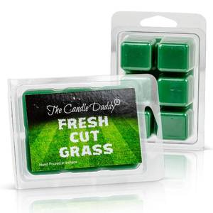 lot 32145 image: The Candle Daddy Fresh Cut Grass Golf Course Scented Melt- Maximum Scent Wax CubesMelts- 1 Pack -2 Ounces- 6 Cubes