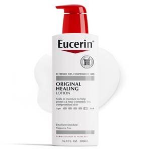 lot 32149 image: Eucerin Original Unscented Hand and Body Moisturizer Lotion 16 oz. Pump Bottle 72140011020 1 Ct