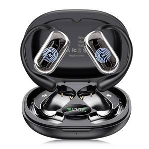 lot 32152 image: MAIJOFO AI Translation Earbuds Real Time, 144 Language Translator Earbuds OWS 4-in-1 Translation Headphones, Fit iOS and Android, Ideal for Travel Business Learning Matte Black