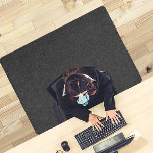 lot 32917 image: Placoot Office Chair Mat for Hardwood Floor & Tile Floor 55x35 Desk Chair Mat for Rolling Chairs Electrostatic Adsorption Large Anti-Slip-Recyclable Material Floor Mat for OfficeHome