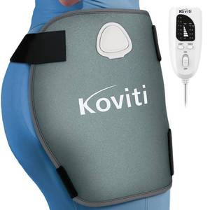 lot 32921 image: Koviti Hip Heating Pad for Sciatica Pain Relief - FSA HSA Eligible Hip Brace, Electric Heat Pad for Lower Back Thigh Buttock, Hot Physical Therapy Gifts for Women Men, Mom, Dad(XL)