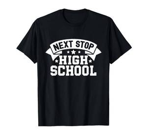 lot 36485 image: Back To School Next Stop High School T-Shirt Size S