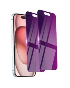 lot 36511 image: Ifaeveus  Privacy Screen Protector for iPhone 15 Tempered Glass 6.1inch Private Glass Anti-Spy Eye Protection Anti-Scratch Full Coverage No Bubble