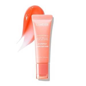 lot 42033 image: LANEIGE Lip Glowy Balm, Grapefruit Sheer Tinted Lip Moisturizer with Shea Butter, for Hydrating Shine & Soft Lips