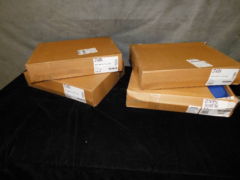 lot 2507 image: Lot of Carlisle Blue Caf Trays