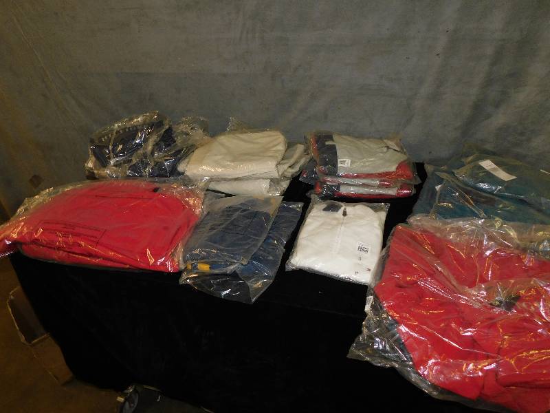 lot 2521 image: Large Lot of Tommy Hilfiger Jackets and Shirts