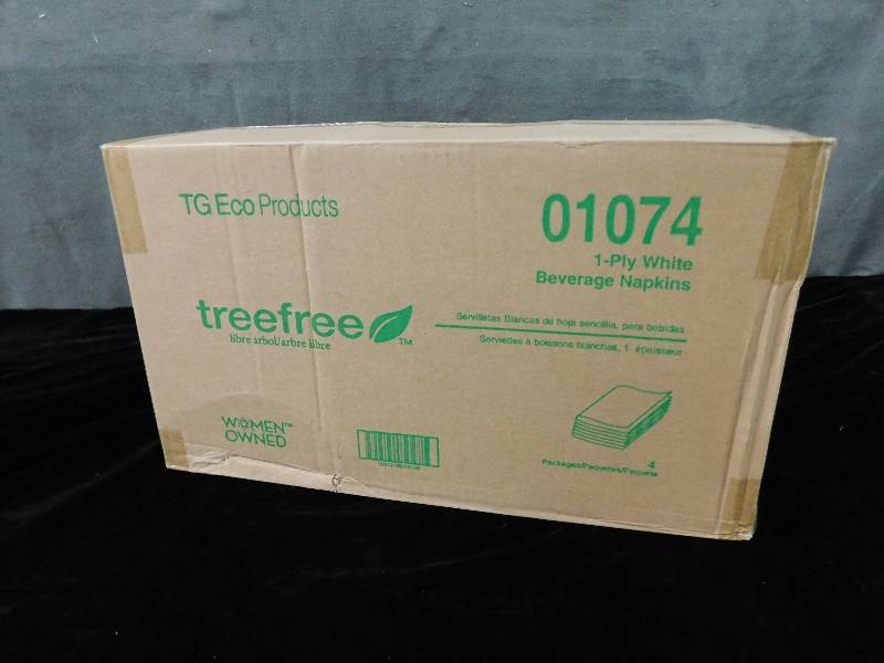 lot 2522 image: Case of Treefree Beverage Napkins
