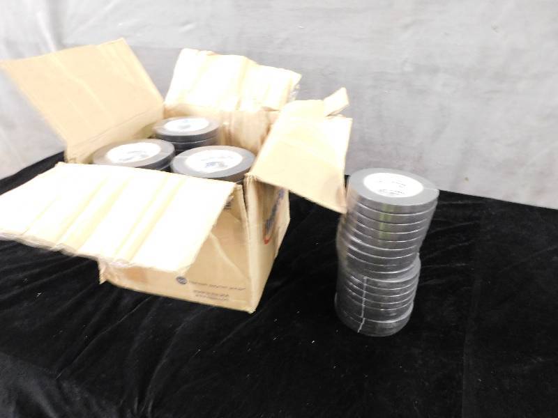 lot 2546 image: Case of Intertape Black Paper Tape