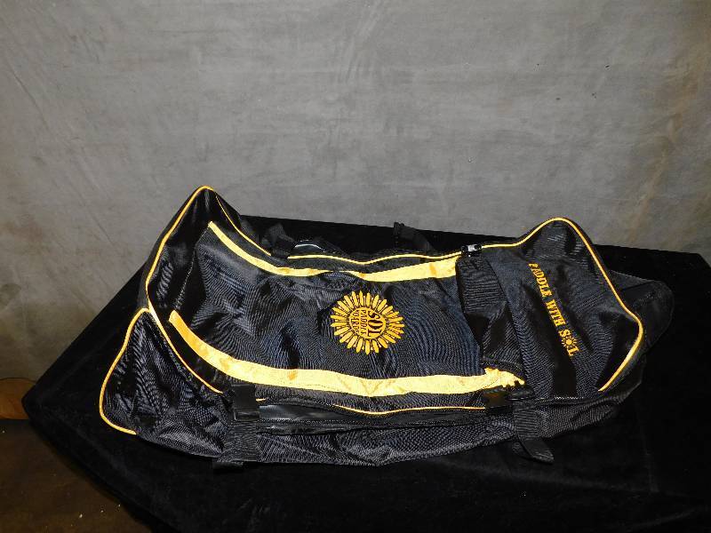 lot 2503 image: Large Sol Rolling Backpack Bag
