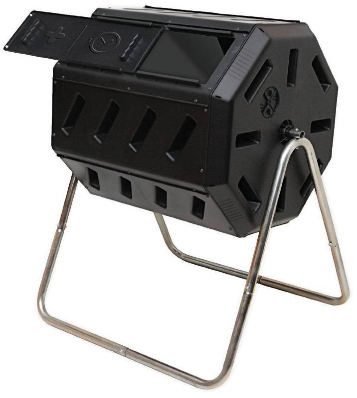 lot 181 image: Yimby Dual Chamber Tumbler Composter
