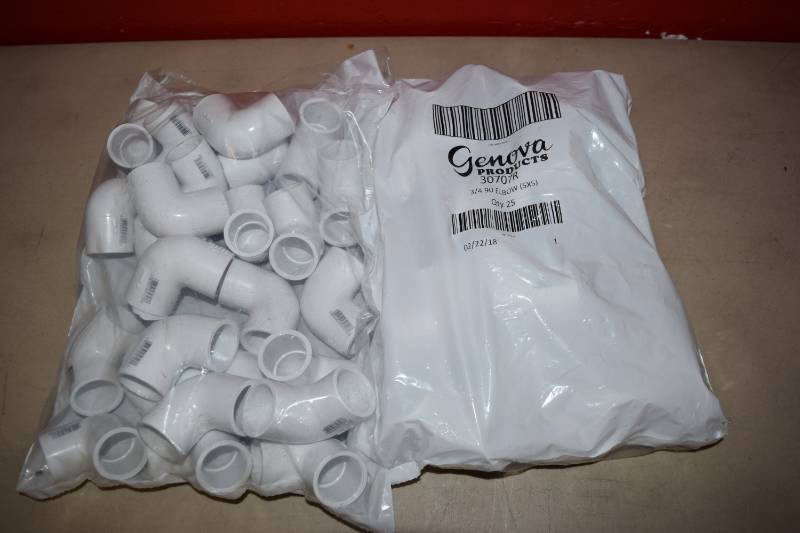 lot 107 image: 50 PVC 90s