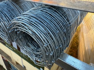 lot 1447 image: Unused set of 5 rolls of Hot Dipped Galvanized Field Fence - All 5 roles included in this lot