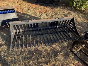 lot 1263 image: Unused Arteer 84 Skeleton Bucket for Skid Steers