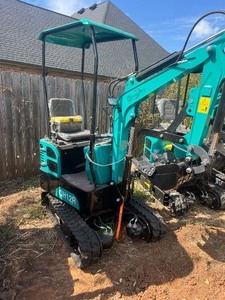 lot 1241 image: Unused QH12R with 420cc Gas Engine, 14 bucket and nice controls