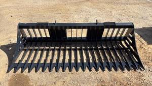 lot 10510 image: Arteer 84-inch Skeleton Skid Steer Rock Bucket SSB-84W