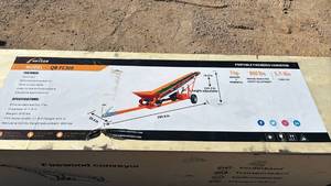 lot 10570 image: Unused Arteer QB-FC300 Portable Firewood Conveyor