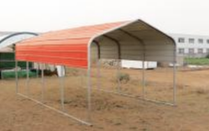 lot 10588 image: New Metal Carport Kit - Model M122010