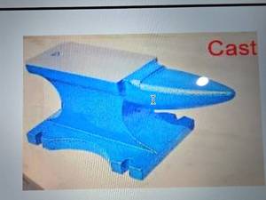 lot 10596 image: 200LB Heavy-Duty Cast Iron Anvil