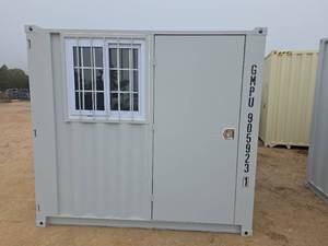 lot 10606 image: 8ft Industrial Storage Container