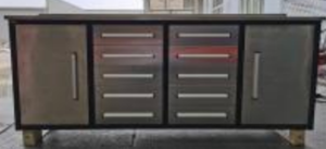 lot 10647 image: 7FT-10D-2-01A Toolbox Unused Stainless