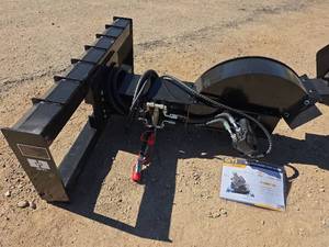 lot 10389 image: GIYI Skid Steer Loader Stump Grinder GY-SG45
