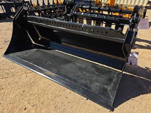 lot 10399 image: GIYI 72-inch 4-in-1 Skid Steer Bucket - Model KH72