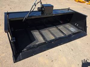 lot 10405 image: GIYI 59-inch Skid Steer Vibrating Bucket GY-VB59