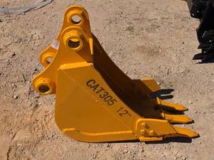lot 10418 image: CAT 305 12 Excavator Bucket