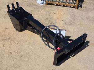 lot 10431 image: GIYI  Mini Skid Steer Backhoe Attachment Model GY-ZWB