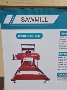 lot 10545 image: AGROTK Professional Horizontal Band Sawmill YC-32G